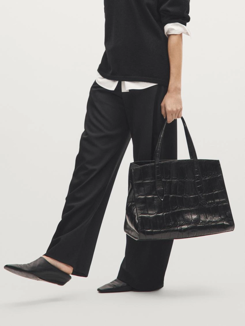 Сумка Maxi из натуральной кожи MD ICON