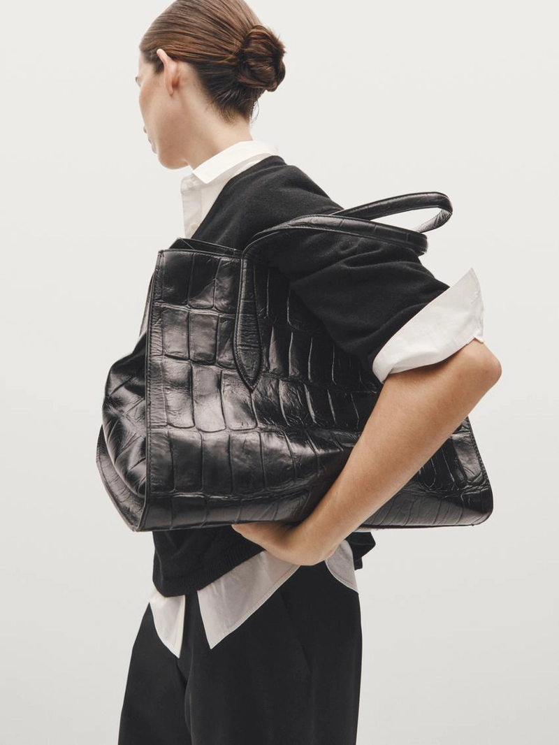 Сумка Maxi из натуральной кожи MD ICON