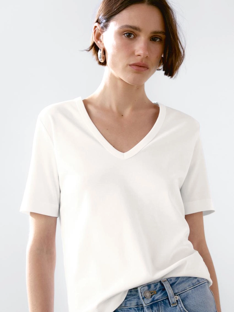 Футболка с коротким рукавом из 100% хлопка