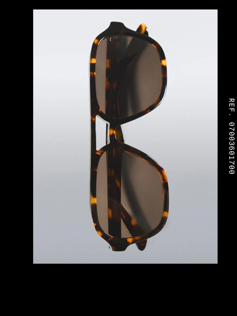 Солнцезащитные очки-авиаторы с эффектом черепаховой панели