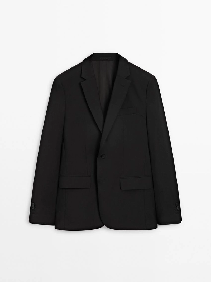 Пиджак из 100% шерсти