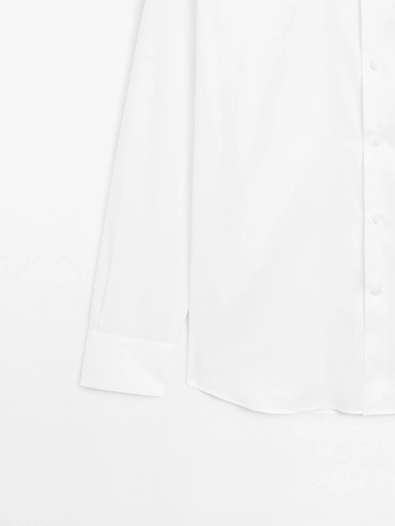 Рубашка из 100% хлопка с регулярной посадкой