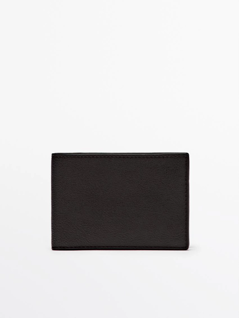 Кошелек из натуральной кожи неппа-ландшафт