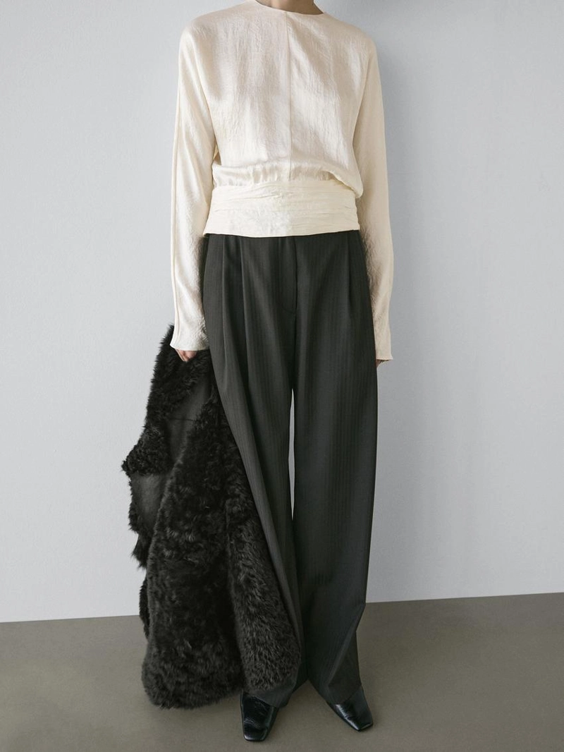 Полосатые брюки с линиями - studio