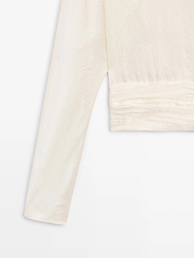 Блузка с собранными деталями - studio