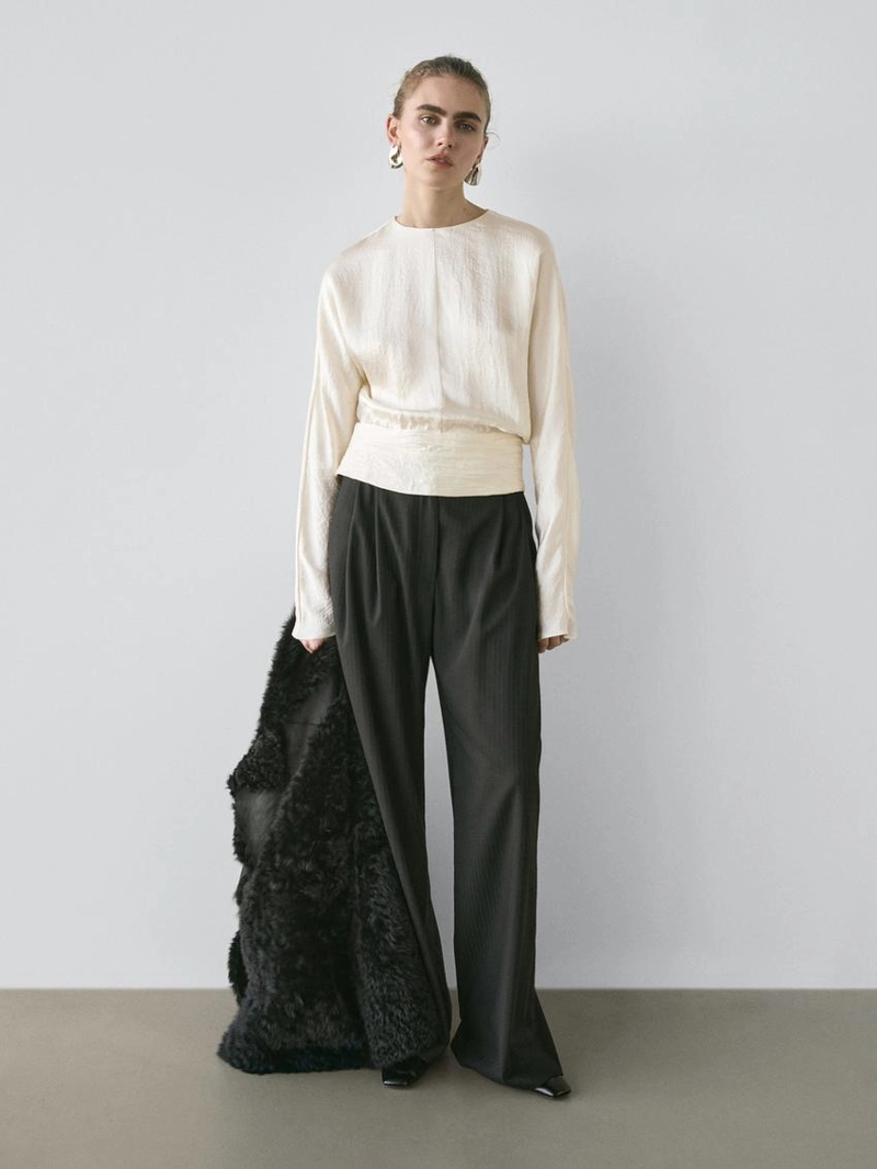 Блузка с собранными деталями - studio