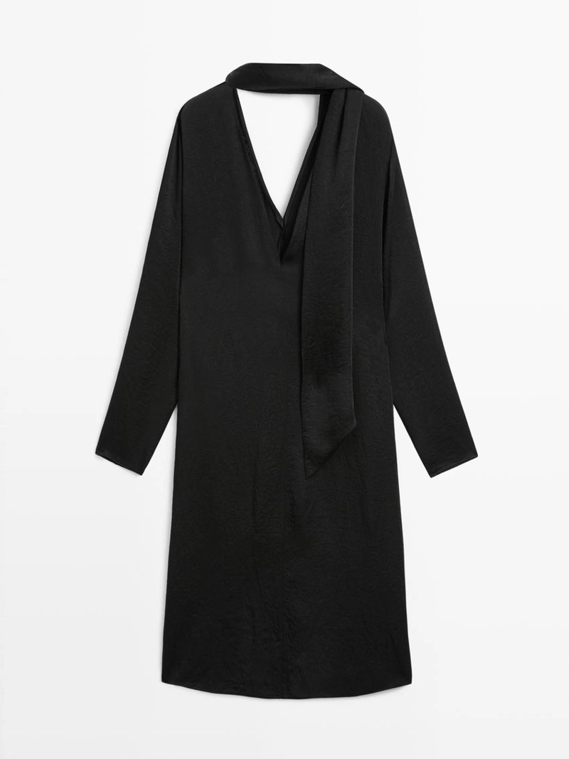 Блузка с вырезом на завязках - studio