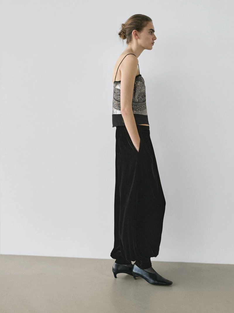 Топ с вышивкой - studio