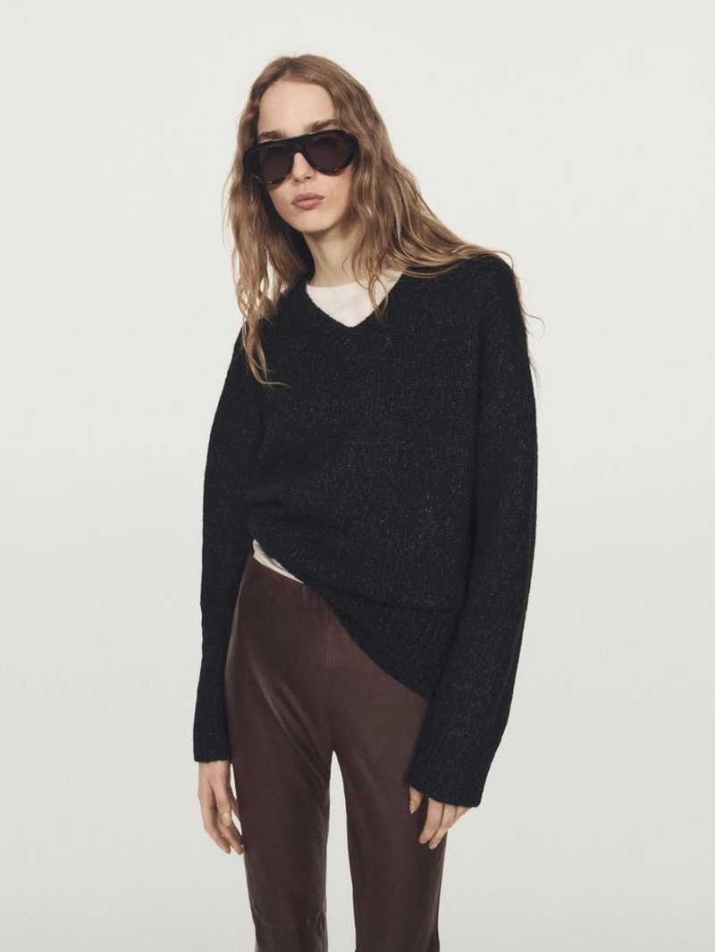 Кожаные леггинсы nappa