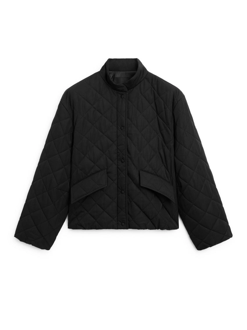 Куртка-бомбер с наполнителем, отталкивающим воду