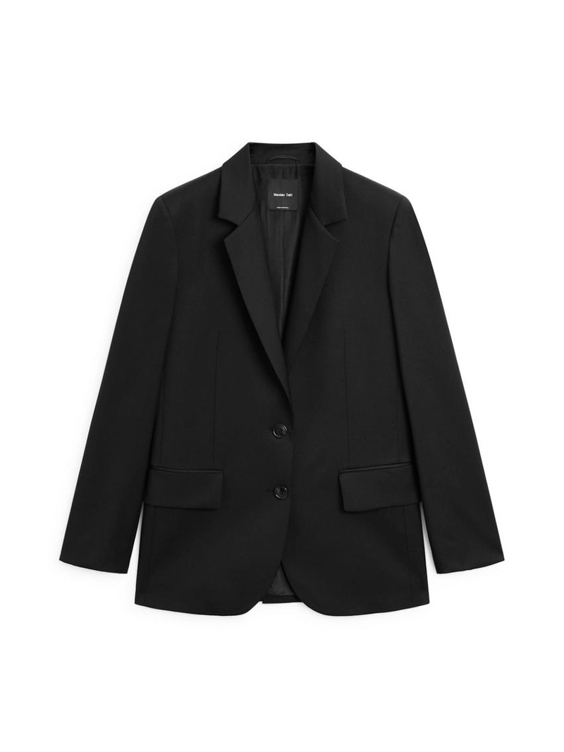 Пиджак из 100% экстра-тонкой шерсти с двумя пуговицами