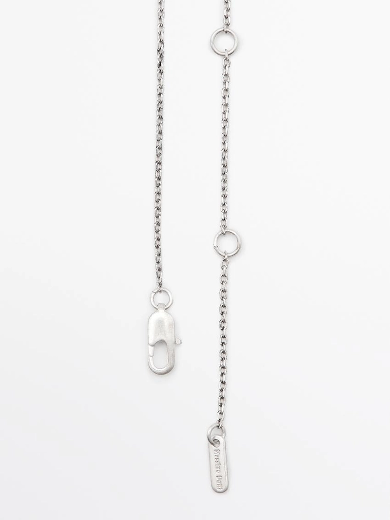 Ожерелье с металлическим подвесом