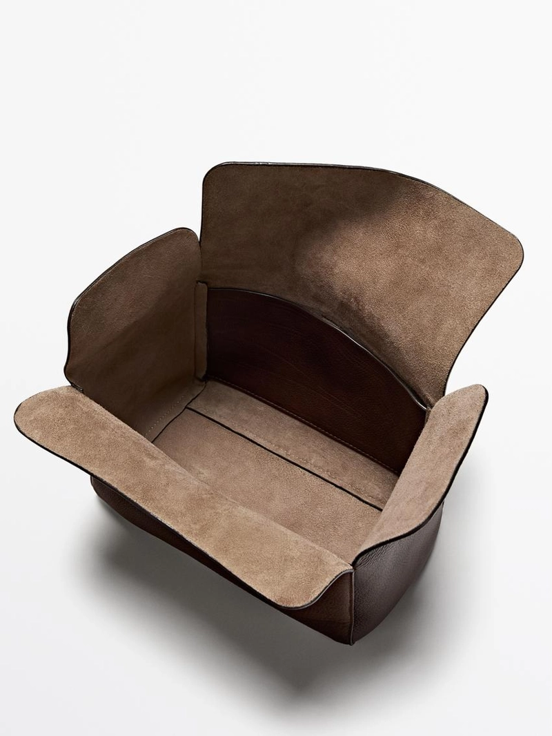 Косметичка для путешествий из натуральной кожи Nappa