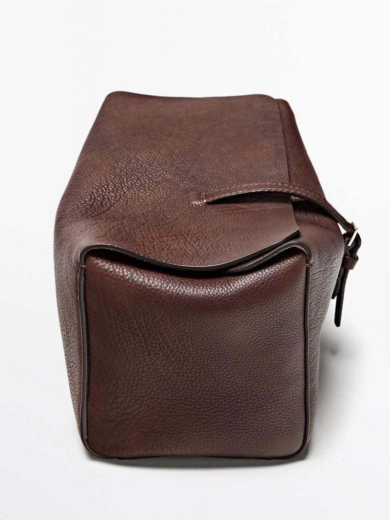 Косметичка для путешествий из натуральной кожи Nappa