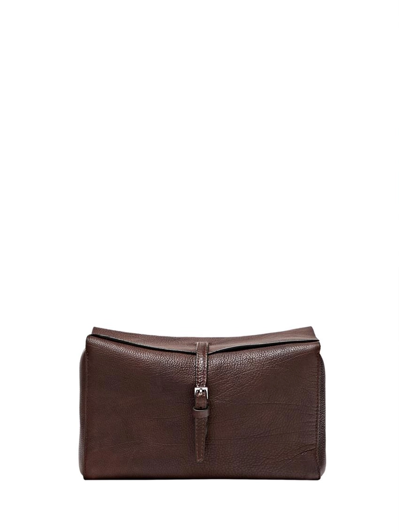 Косметичка для путешествий из натуральной кожи Nappa