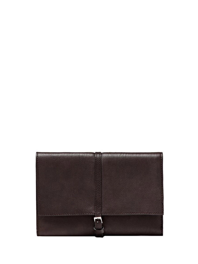 Чехол для технических аксессуаров из натуральной кожи нубук