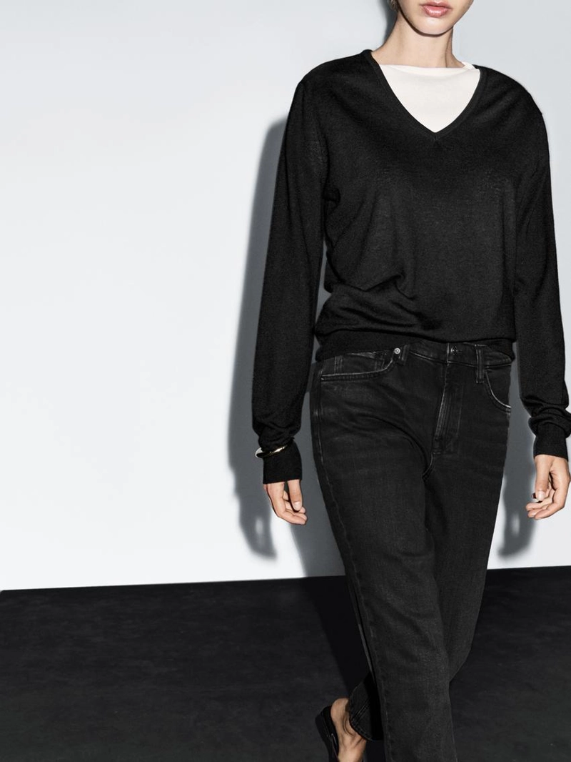 Джинсы Slim Fit укороченные со средней посадкой