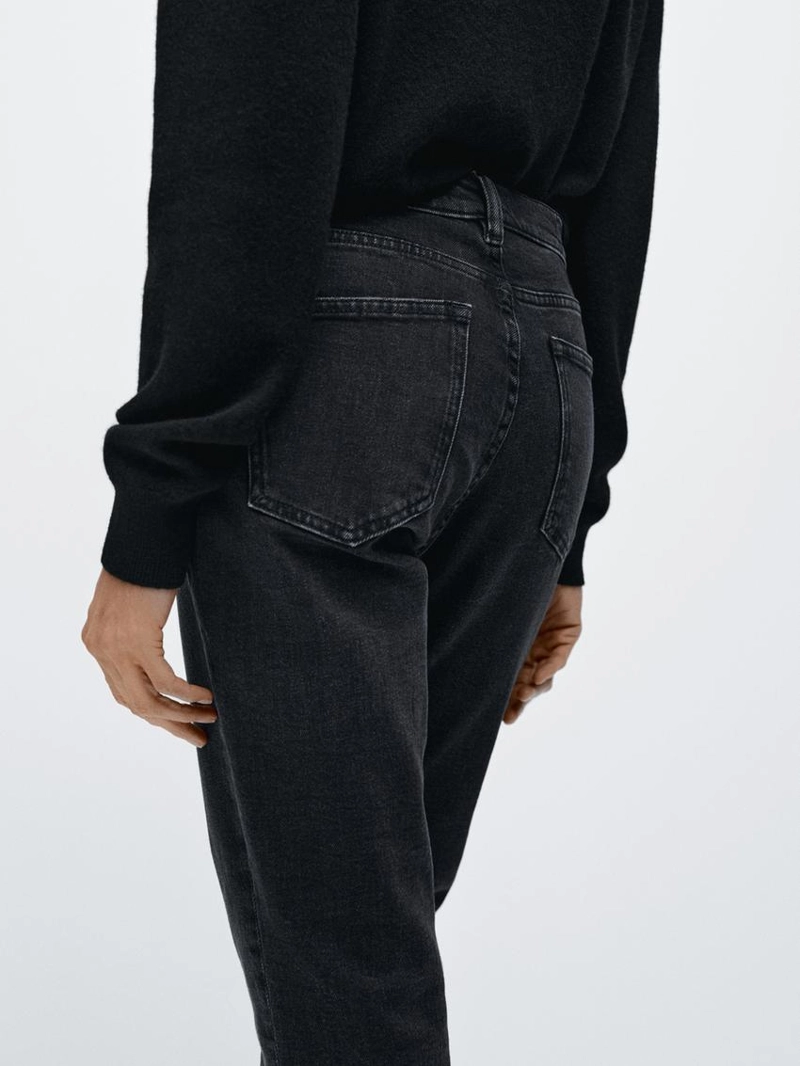 Джинсы Slim Fit укороченные со средней посадкой