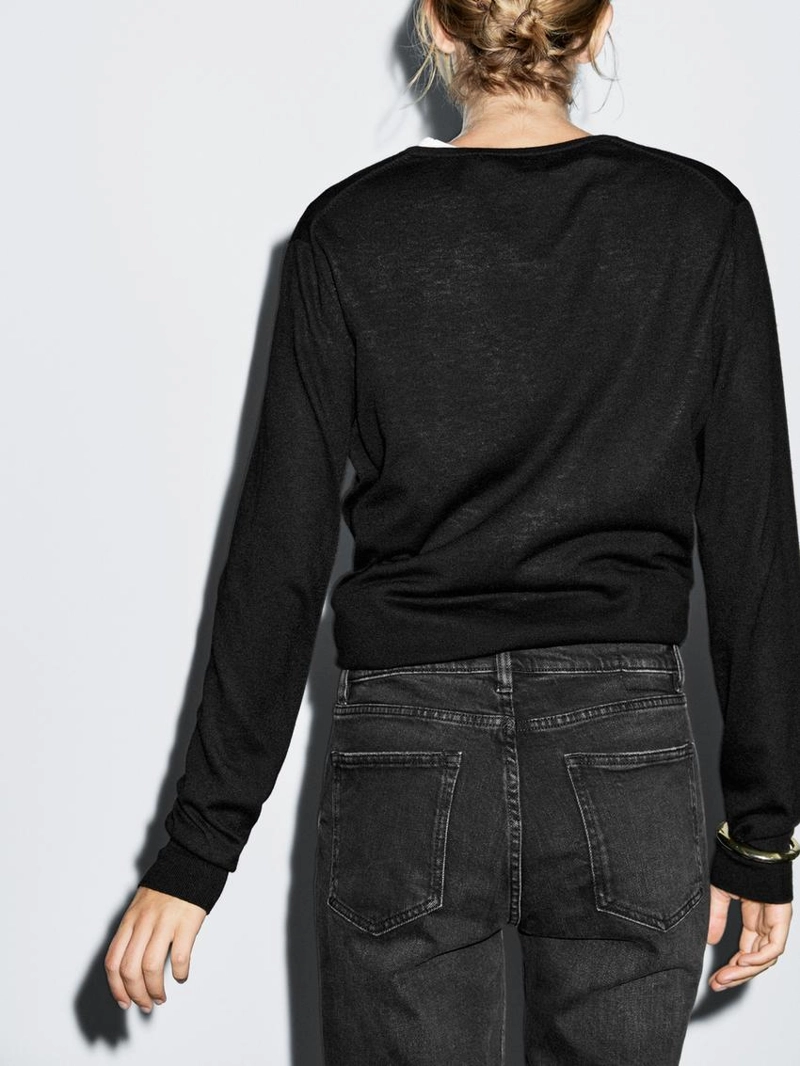 Джинсы Slim Fit укороченные со средней посадкой