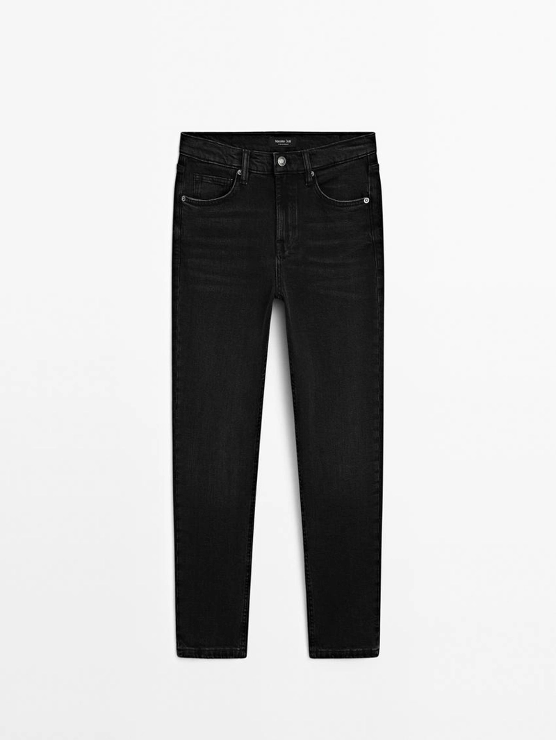 Джинсы Slim Fit укороченные со средней посадкой