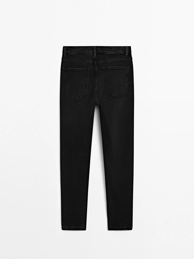 Джинсы Slim Fit укороченные со средней посадкой