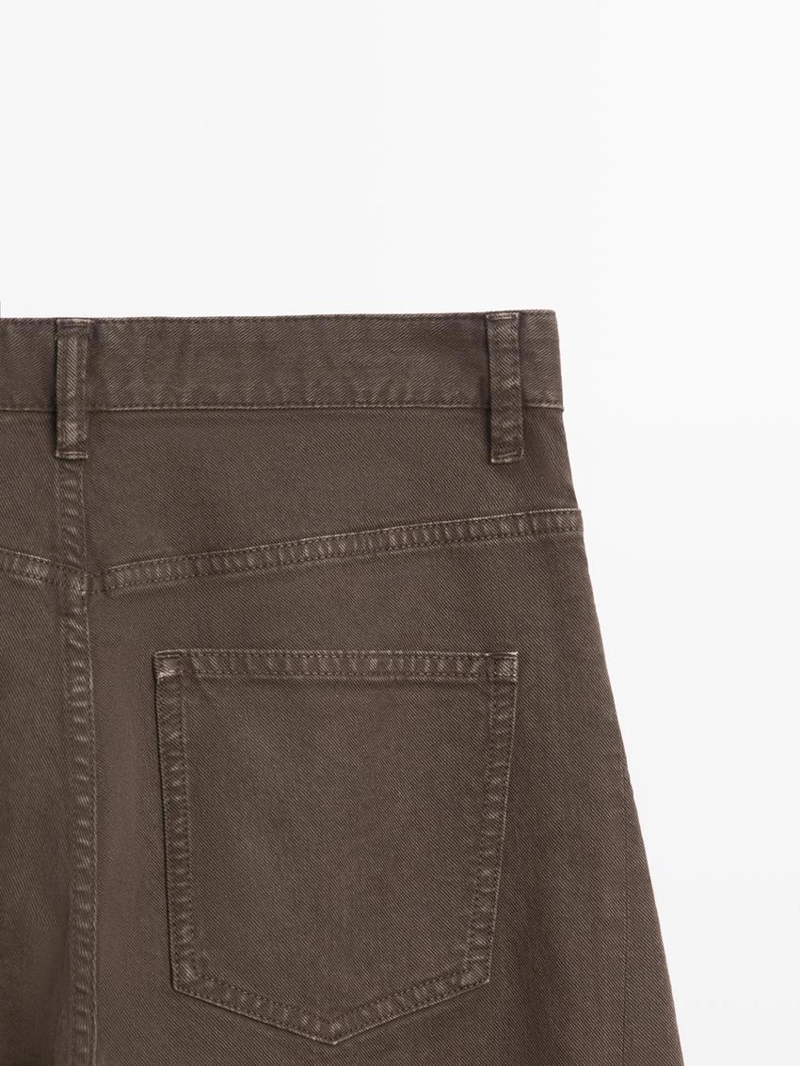 Джинсы high-waist balloon fit