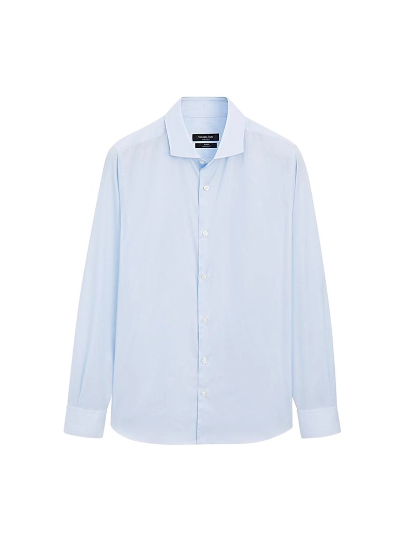 Рубашка slim fit из 100% хлопка