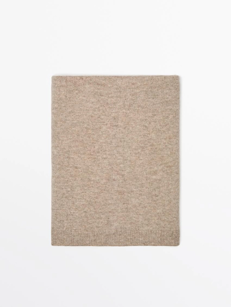 Шарф из мягкой шерстяной смеси