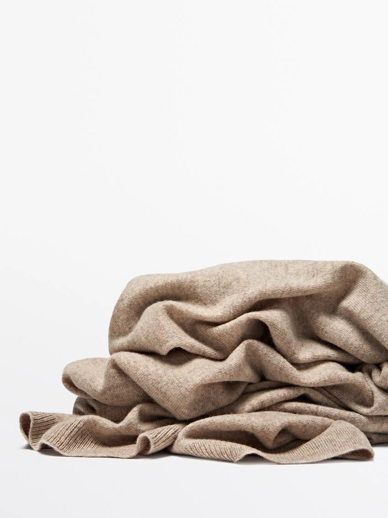 Шарф из мягкой шерстяной смеси