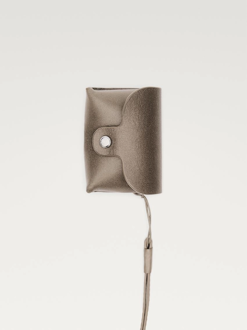 Кожаный чехол для airpods из натуральной кожи