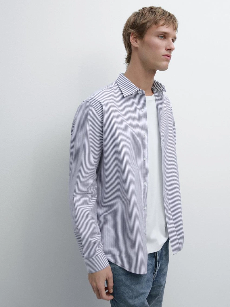 Рубашка из 100% хлопка Oxford