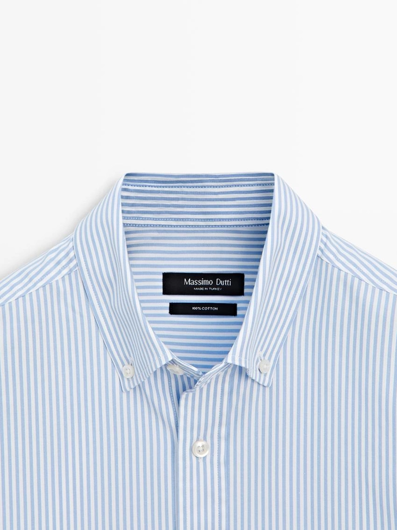 Рубашка из 100% хлопка оксфорд