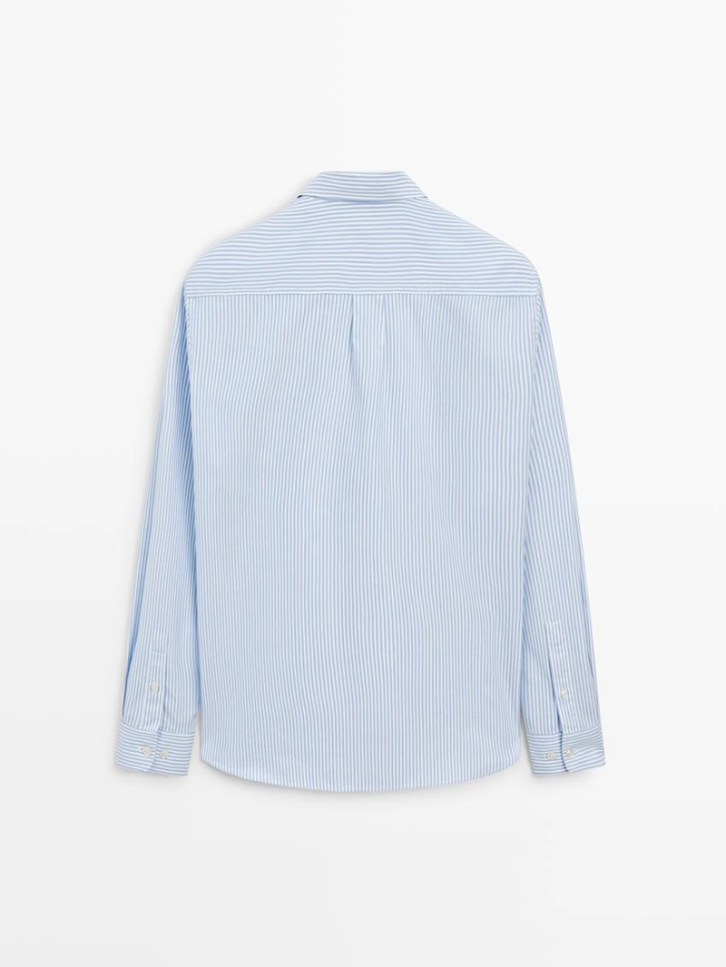 Рубашка из 100% хлопка оксфорд