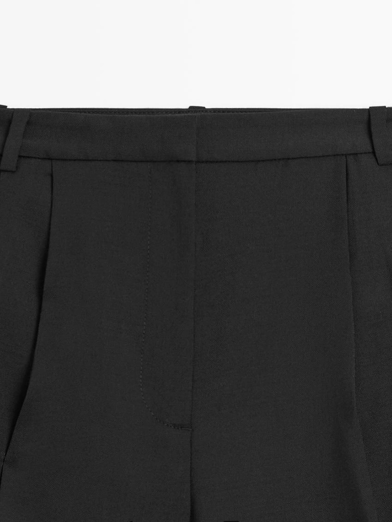 Бермуды из 100% шерсти