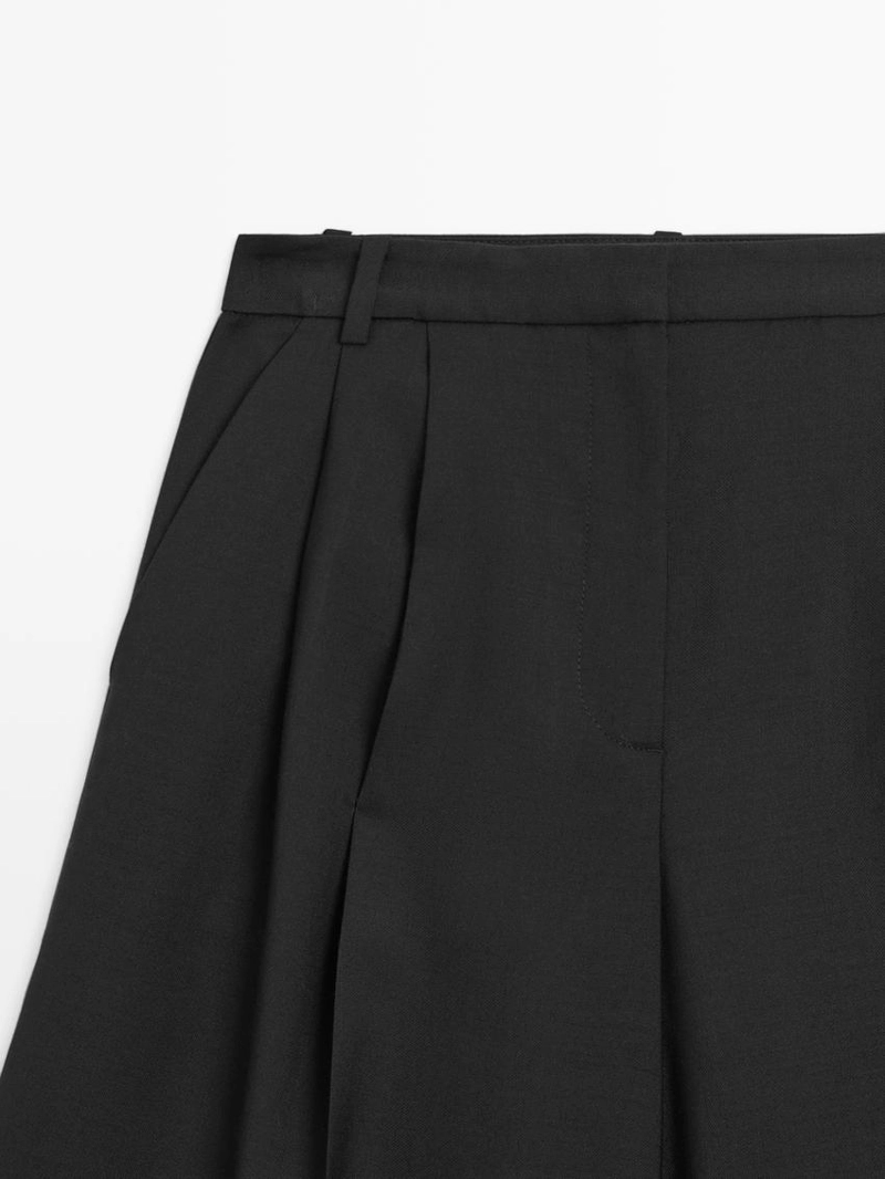 Бермуды из 100% шерсти