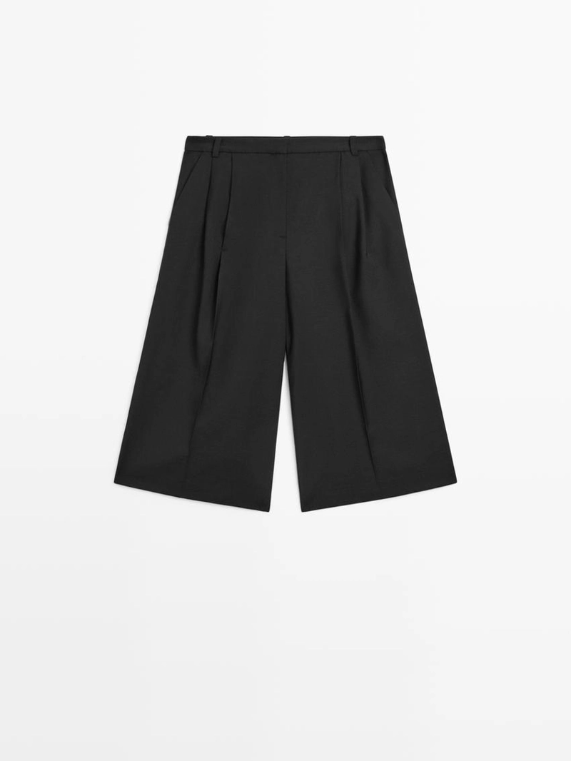 Бермуды из 100% шерсти