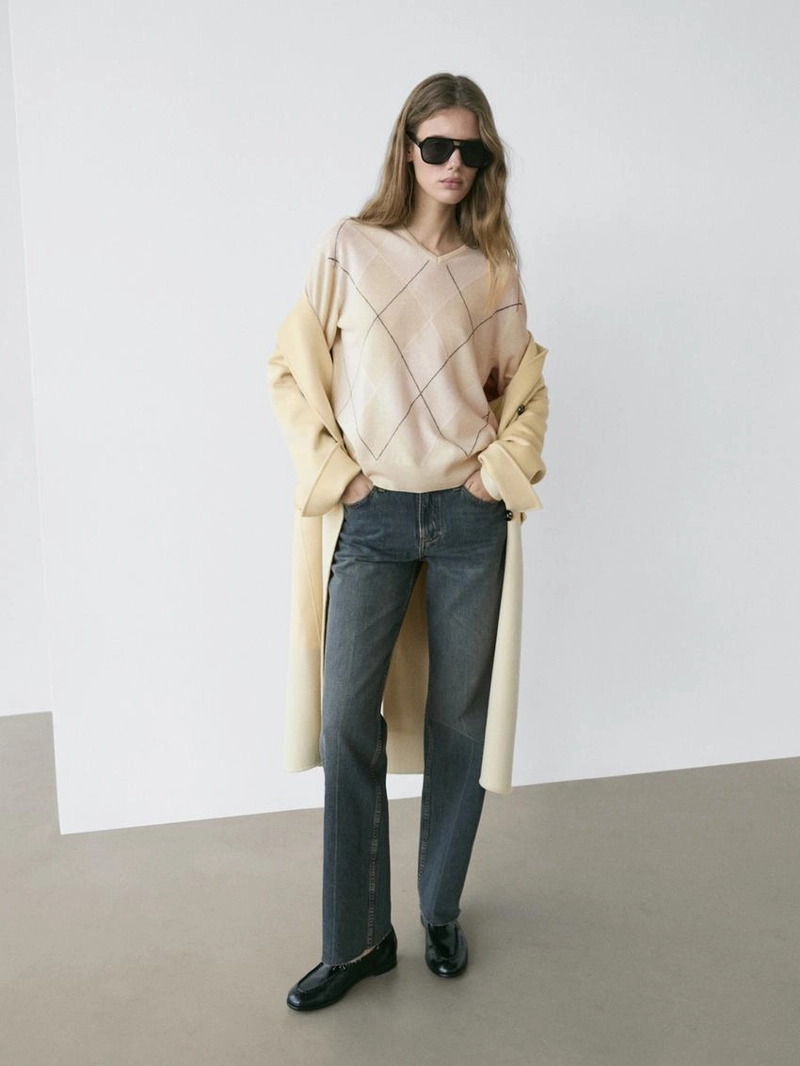 Джинсы прямого кроя