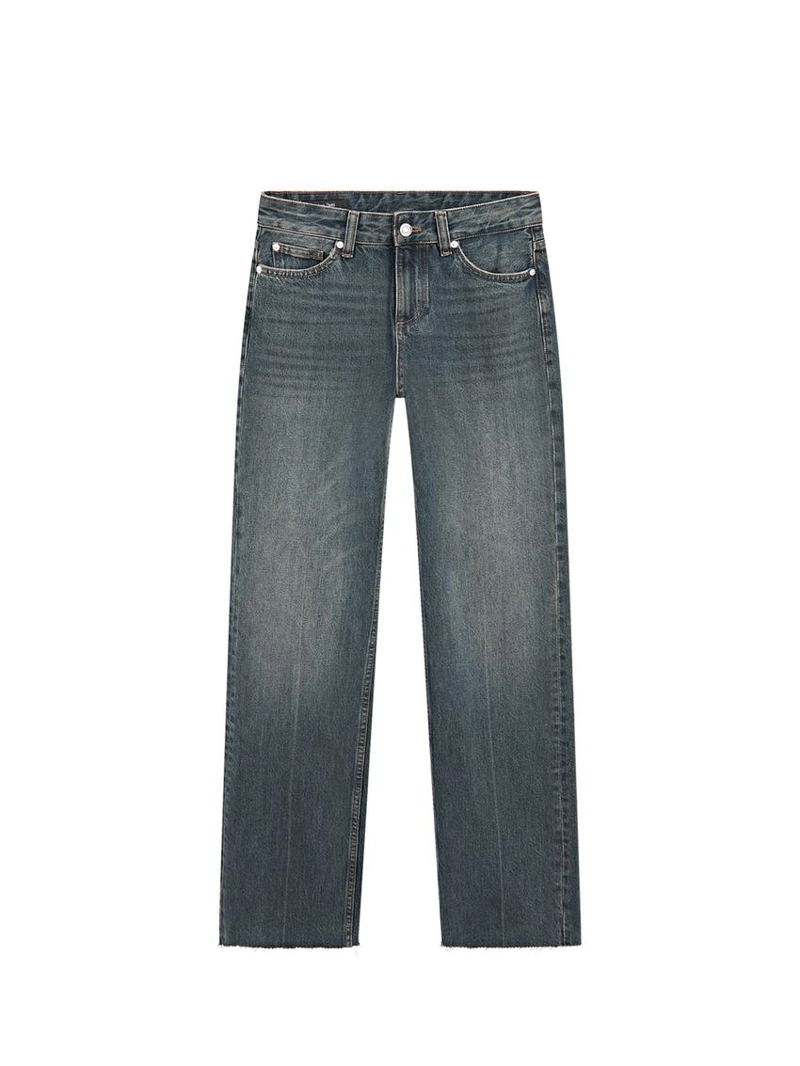 Джинсы прямого кроя