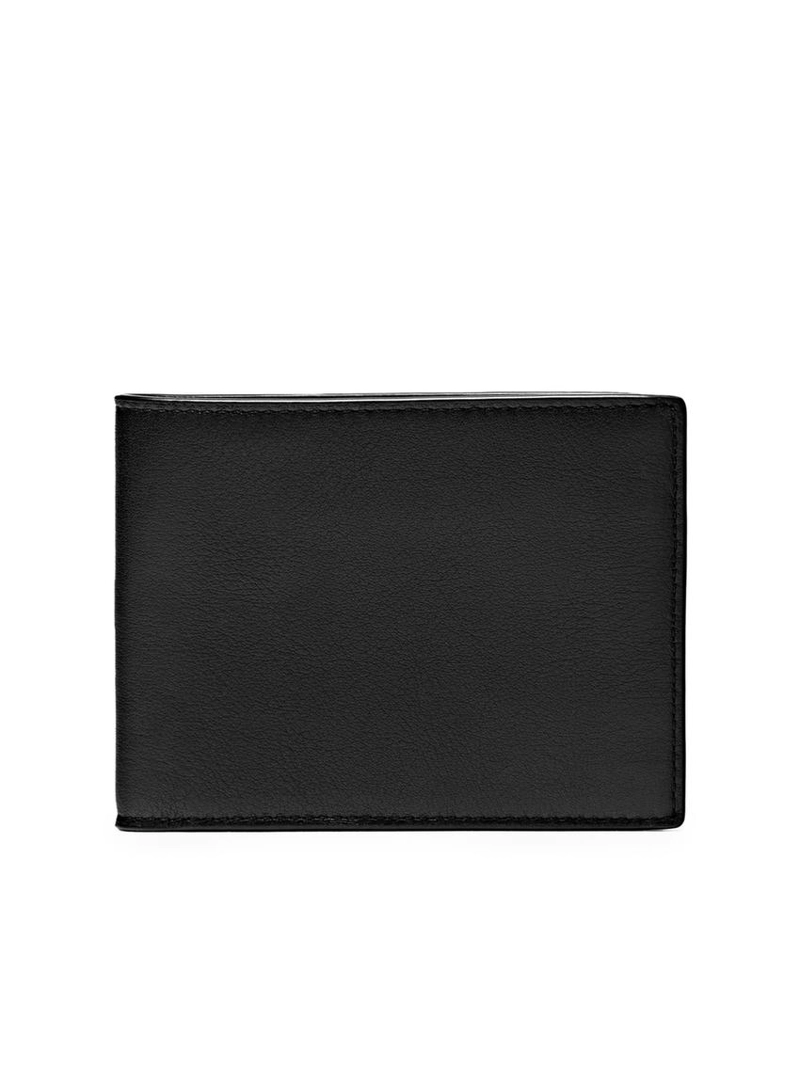 Горизонтальный кошелек из наппа-кожи с кошельком