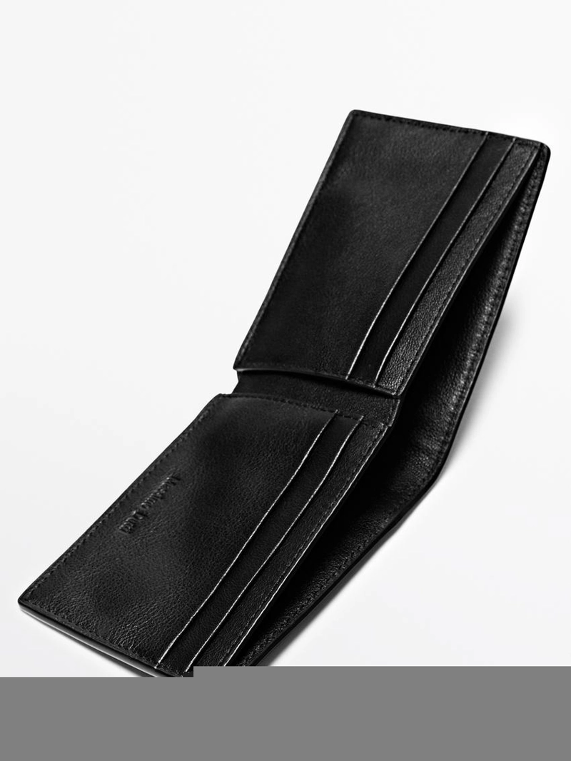 Кошелек из натуральной лакированной кожи