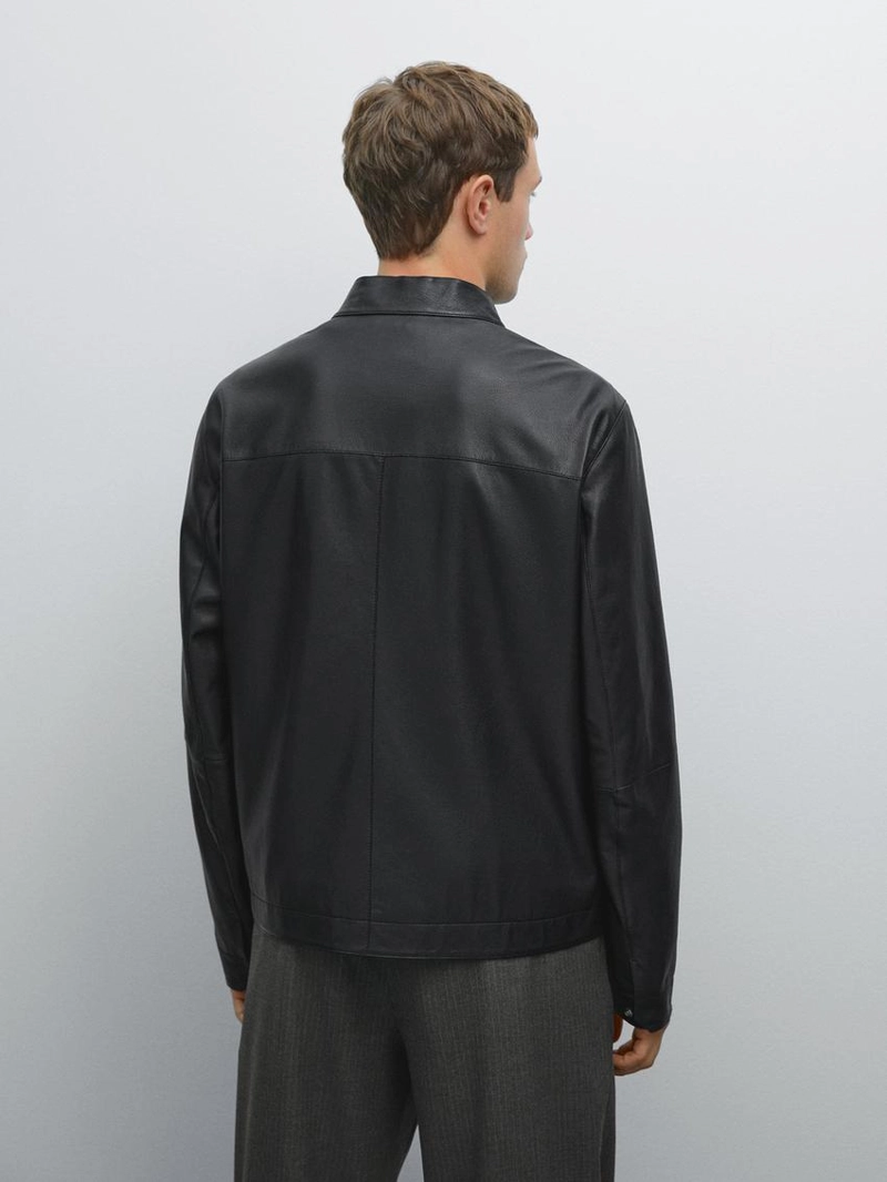 Куртка из овечьей кожи nappa