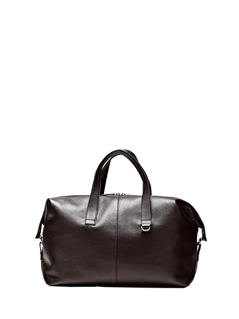 Сумка-дюфель из кожи непа