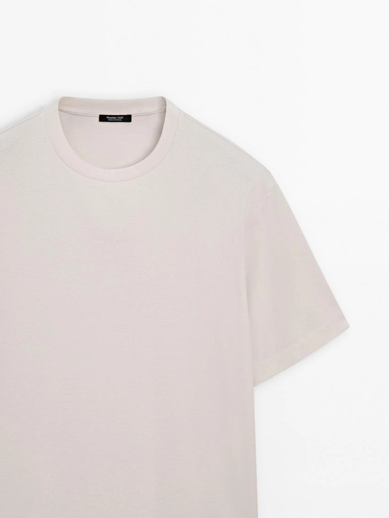 Футболка из 100% мерсеризированного хлопка