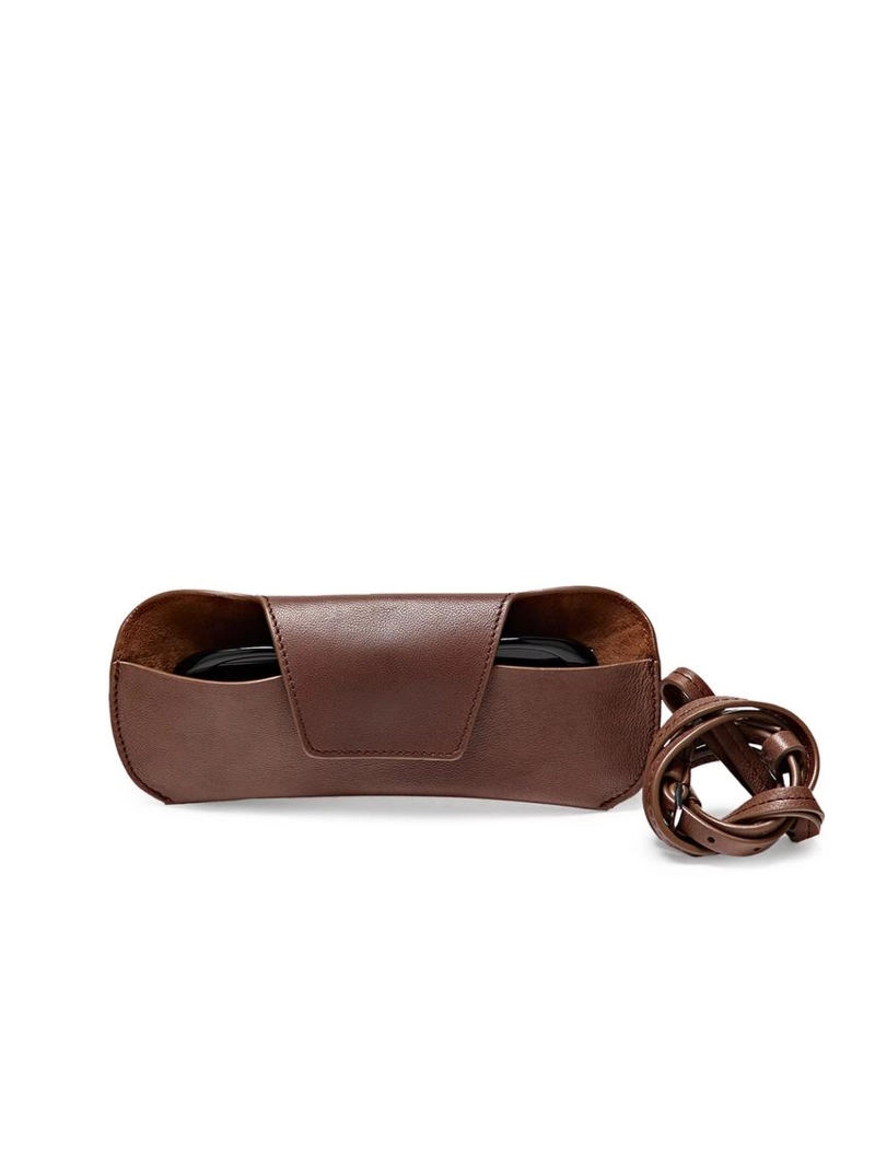 Футляр для солнечных очков из натуральной кожи nappa