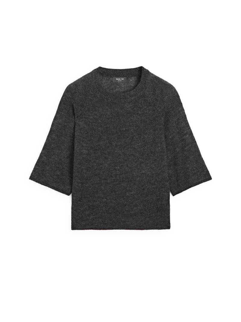 Свитер с регланом из смеси альпаки и шерсти