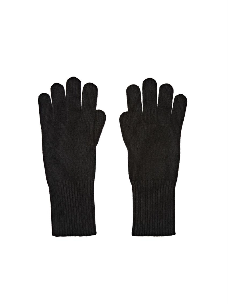 Варежки из шерстяного трикотажа смешанной пряжи