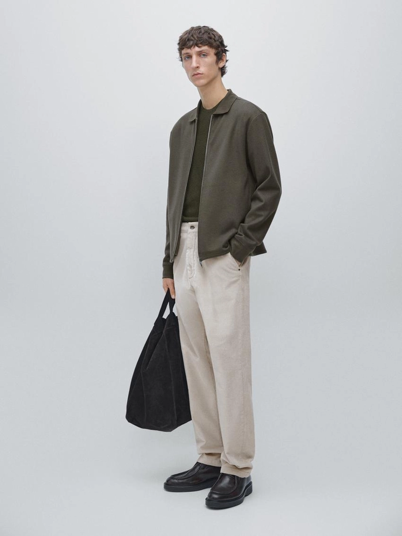 Куртка на молнии с деталями воротника