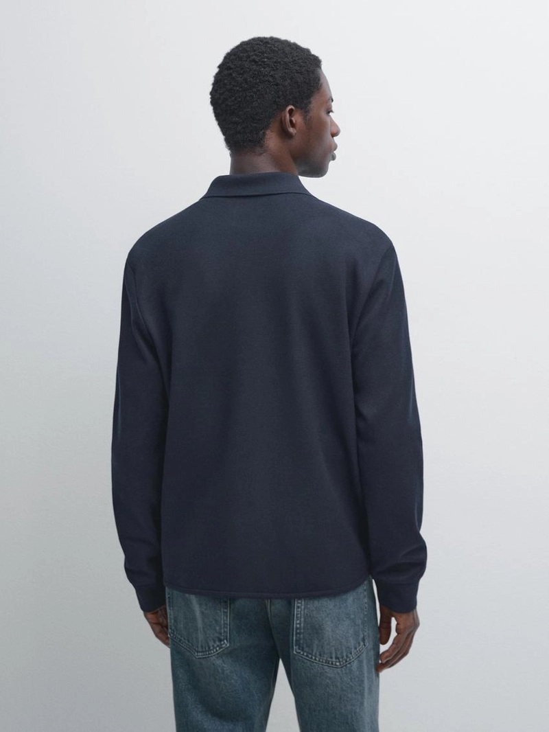 Куртка на молнии с деталями воротника