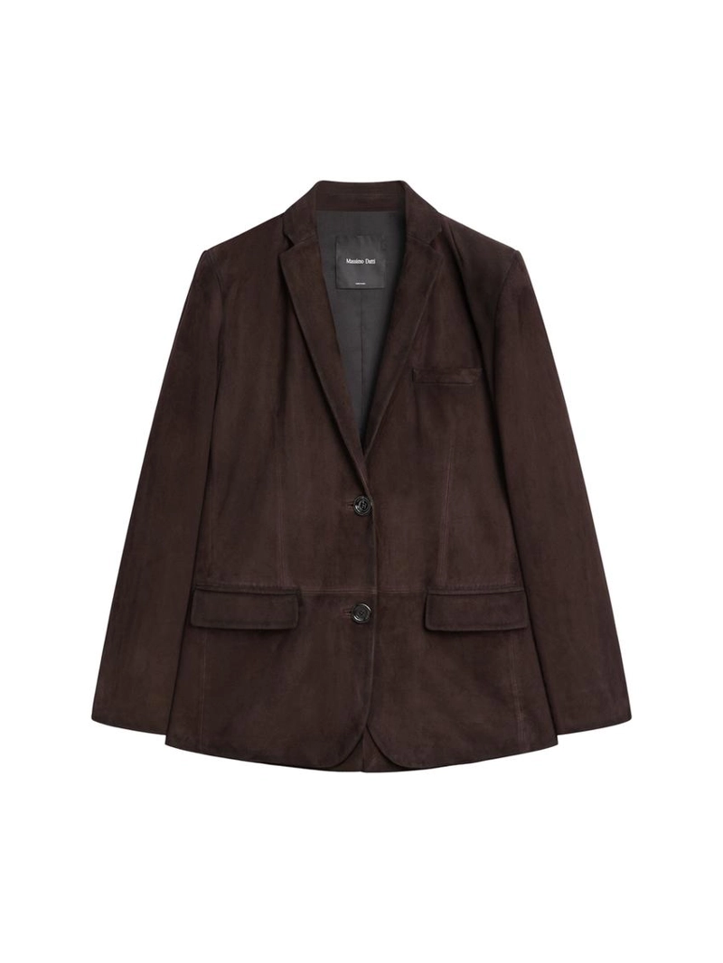 Замшевый блейзер