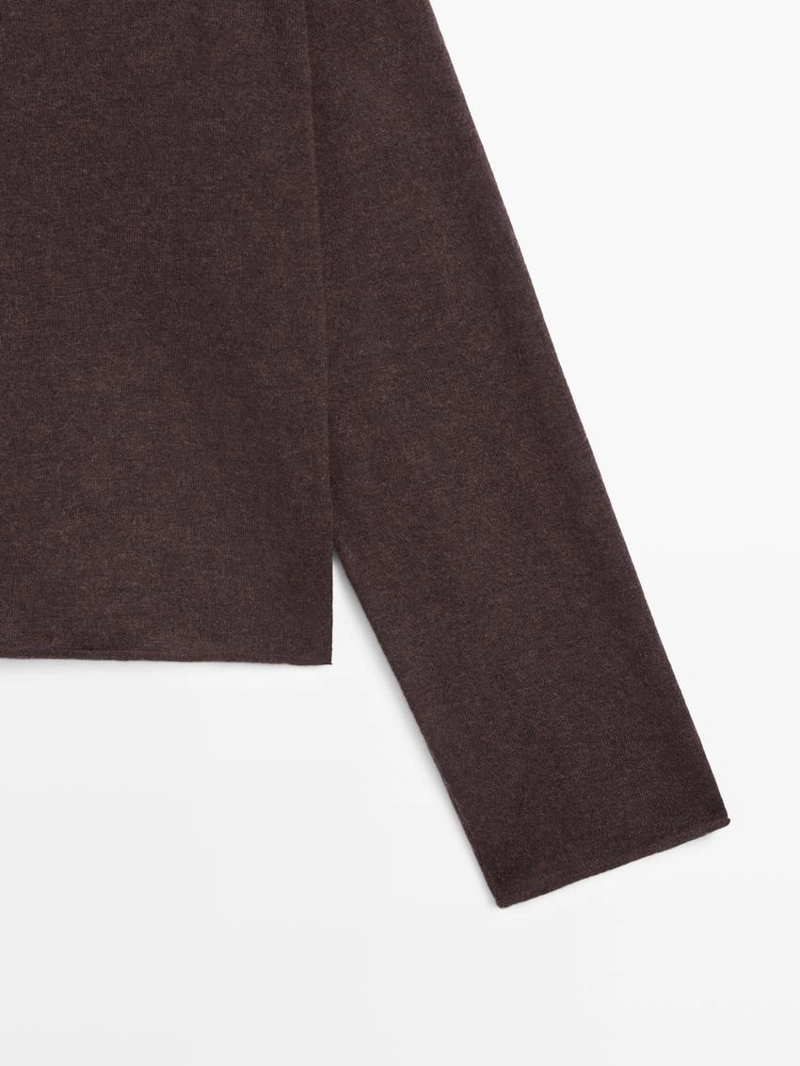 Свитер из 100% шерсти